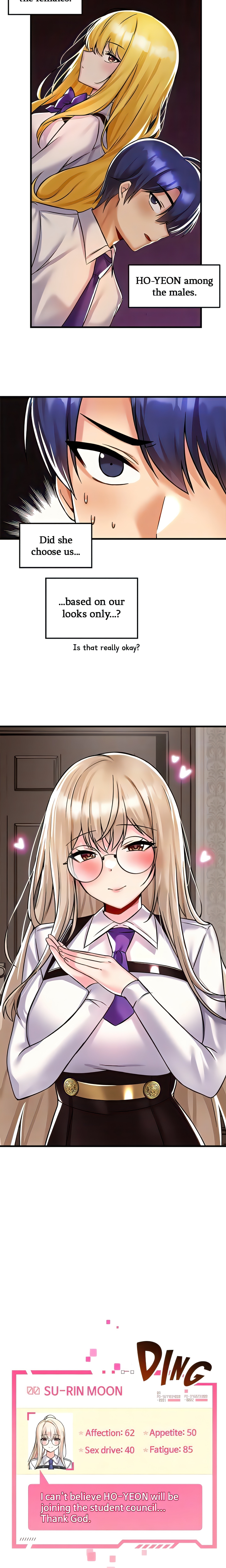Trapped in a Hentai Game Academy (Official) chapter 34 page 9