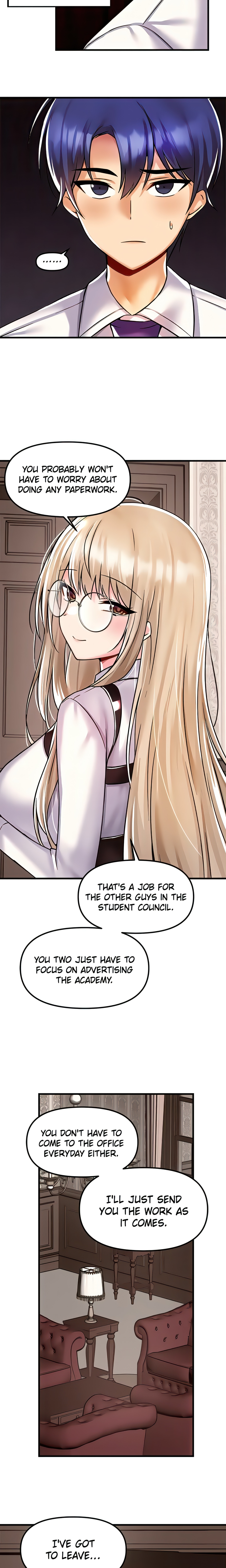 Trapped in a Hentai Game Academy (Official) chapter 34 page 12