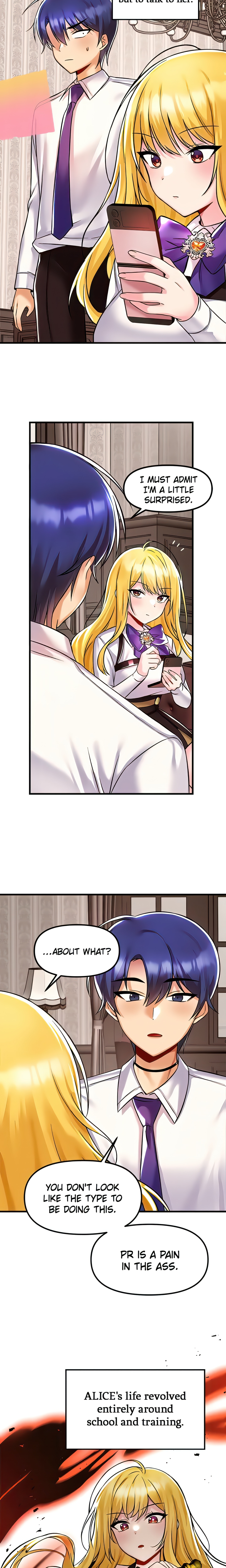 Trapped in a Hentai Game Academy (Official) chapter 34 page 14