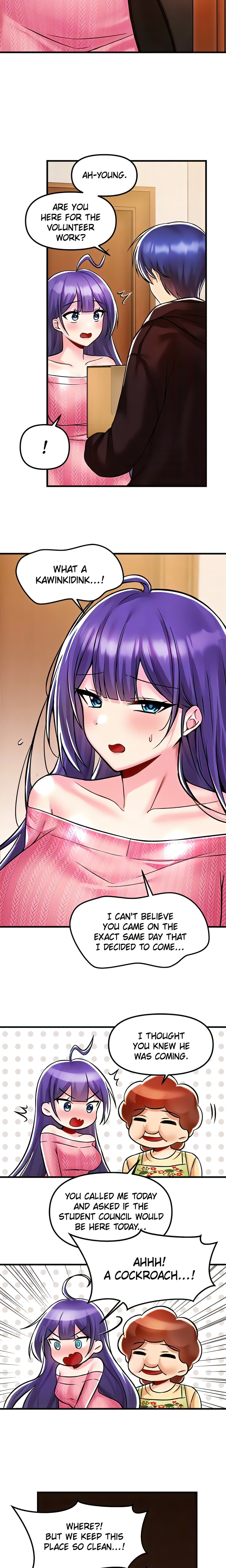 Trapped in a Hentai Game Academy (Official) chapter 35 page 8