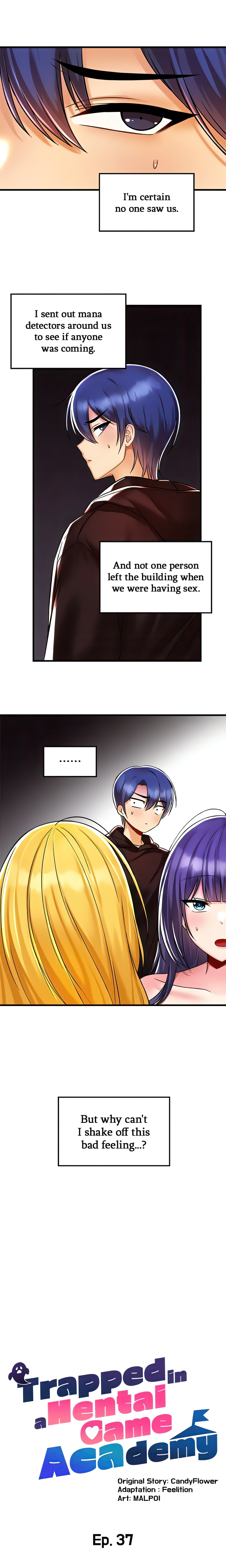 Trapped in a Hentai Game Academy (Official) chapter 37 page 5