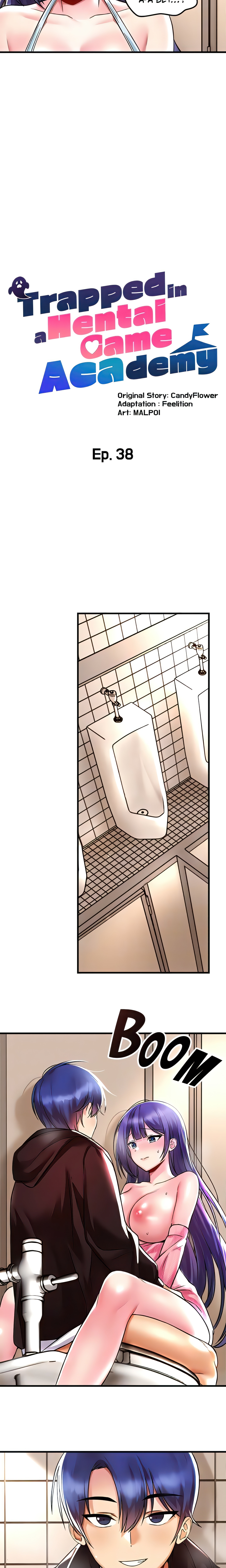 Trapped in a Hentai Game Academy (Official) chapter 38 page 7