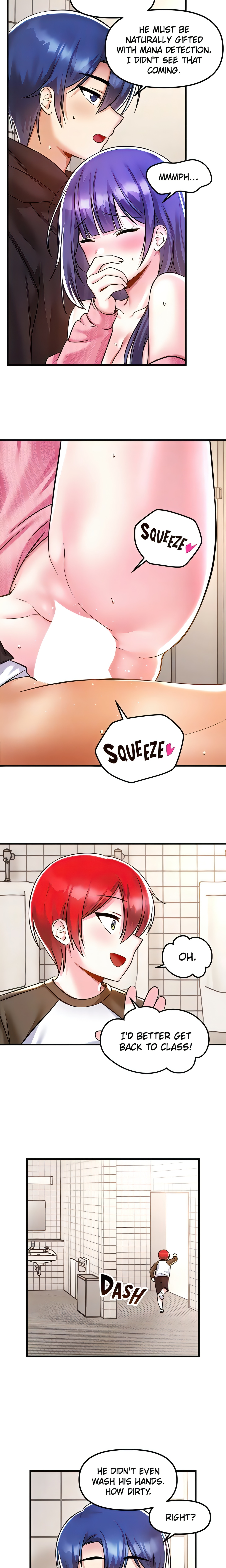 Trapped in a Hentai Game Academy (Official) chapter 39 page 8