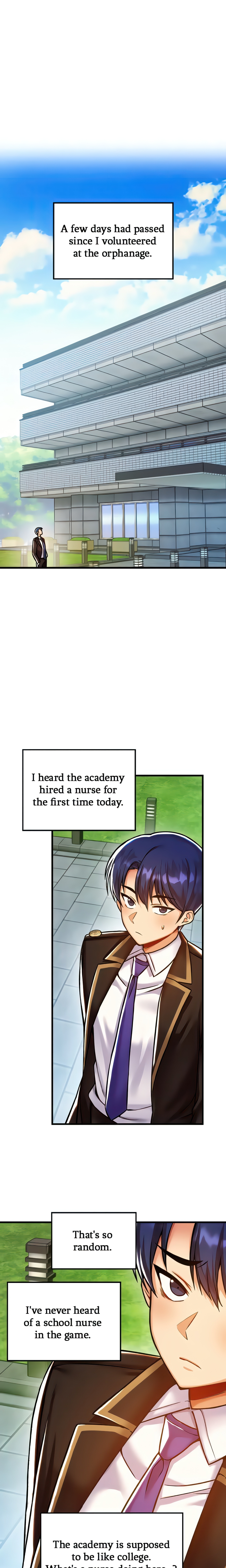 Trapped in a Hentai Game Academy (Official) chapter 41 page 1