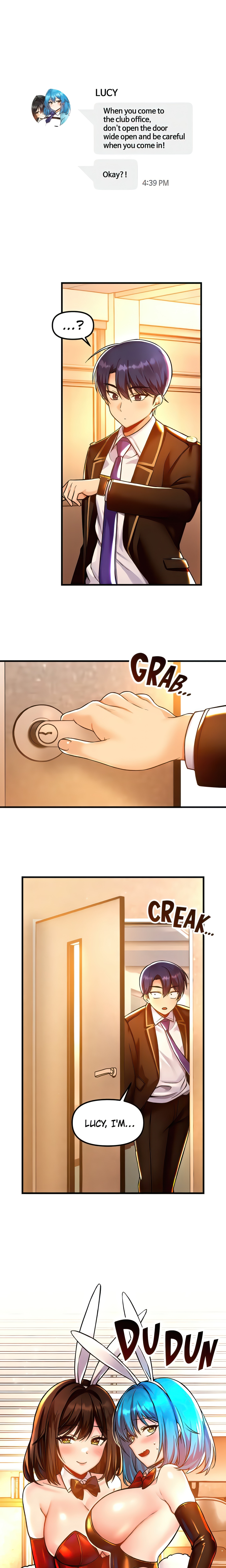 Trapped in a Hentai Game Academy (Official) chapter 42 page 1