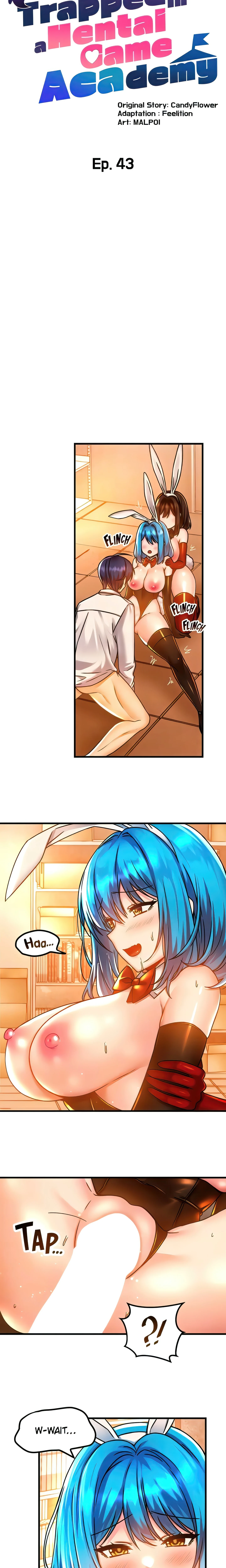 Trapped in a Hentai Game Academy (Official) chapter 43 page 8