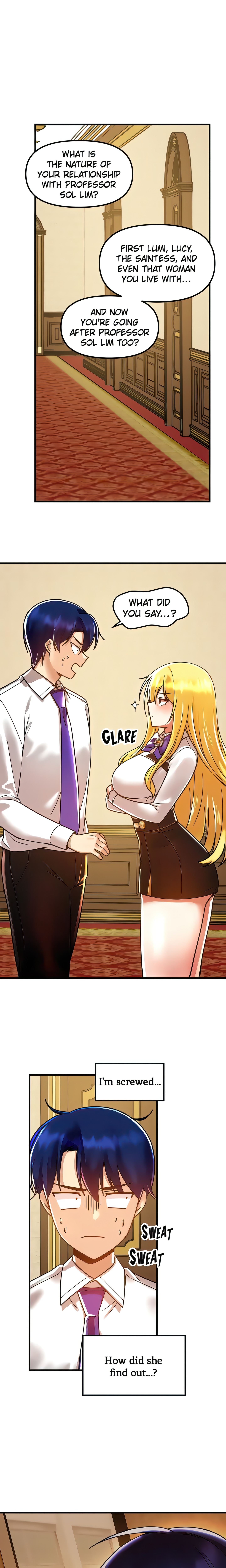 Trapped in a Hentai Game Academy (Official) chapter 46 page 1