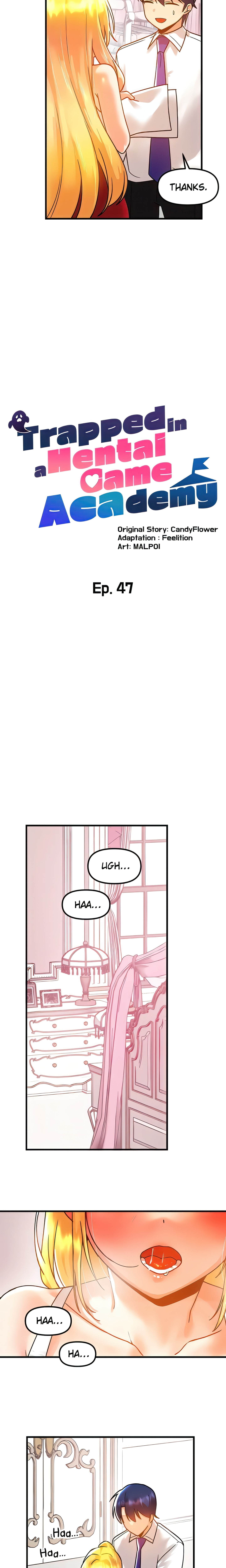 Trapped in a Hentai Game Academy (Official) chapter 47 page 5