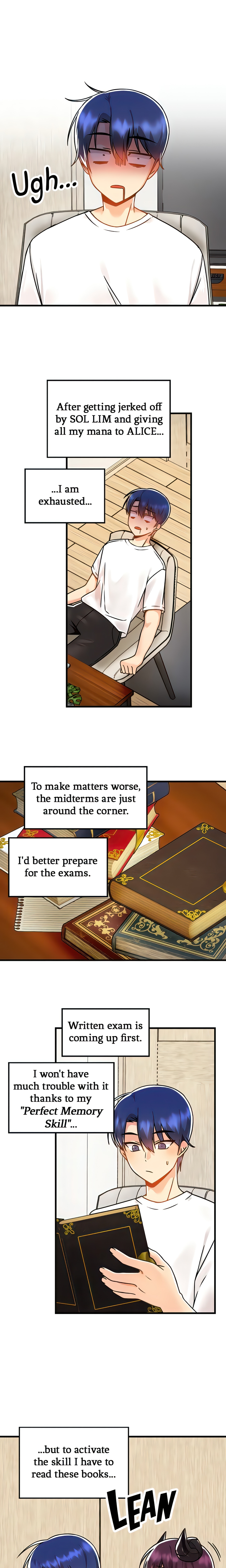 Trapped in a Hentai Game Academy (Official) chapter 49 page 1