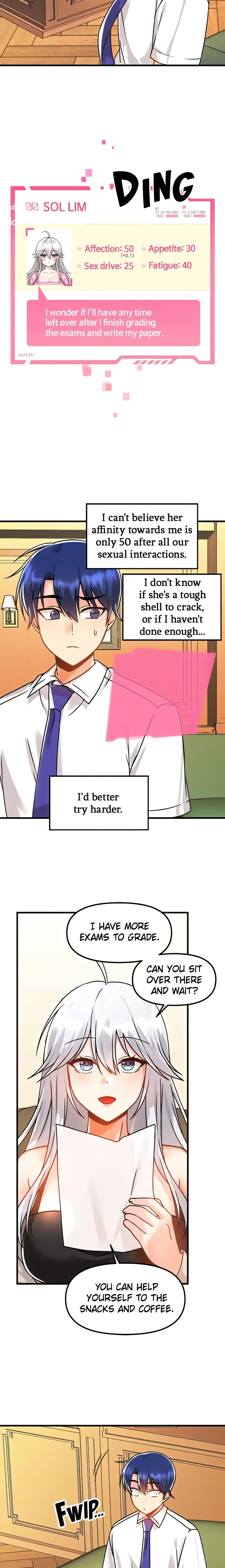 Trapped in a Hentai Game Academy (Official) chapter 49 page 7