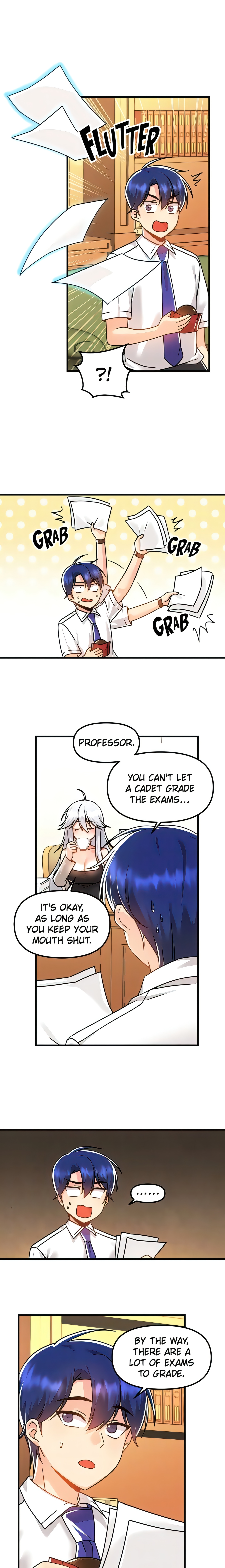 Trapped in a Hentai Game Academy (Official) chapter 49 page 9