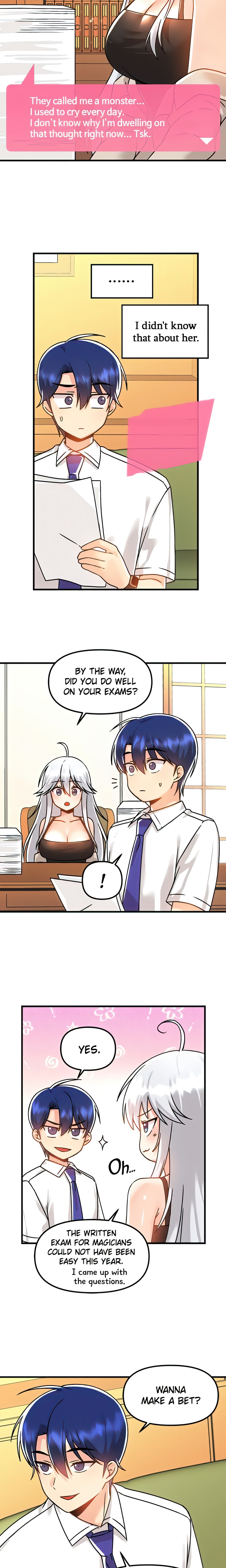 Trapped in a Hentai Game Academy (Official) chapter 49 page 13