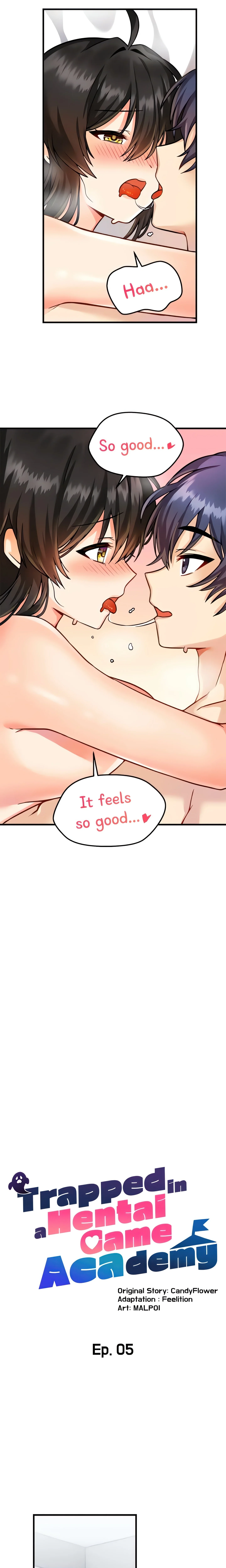 Trapped in a Hentai Game Academy (Official) chapter 5 page 7