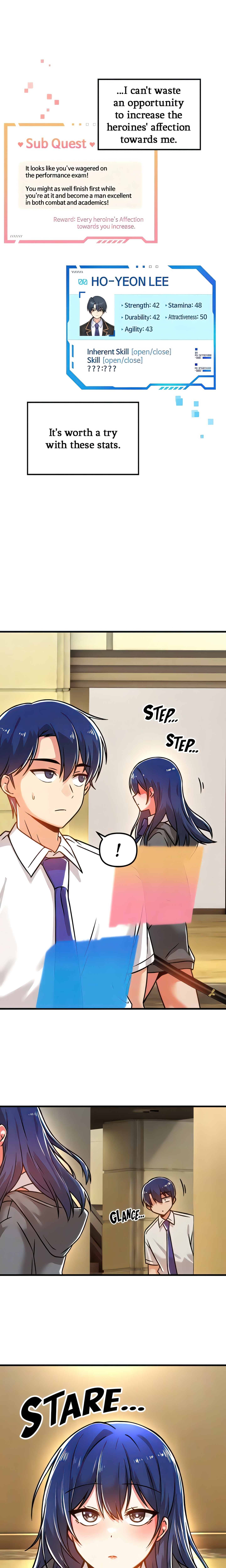 Trapped in a Hentai Game Academy (Official) chapter 53 page 8