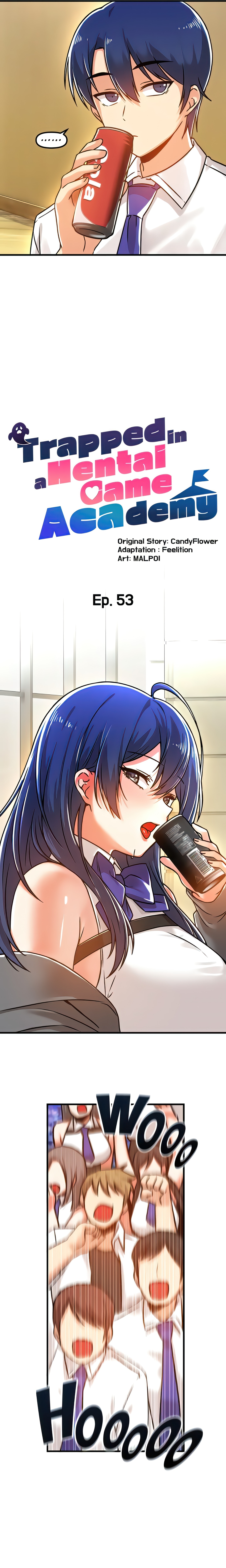 Trapped in a Hentai Game Academy (Official) chapter 53 page 13