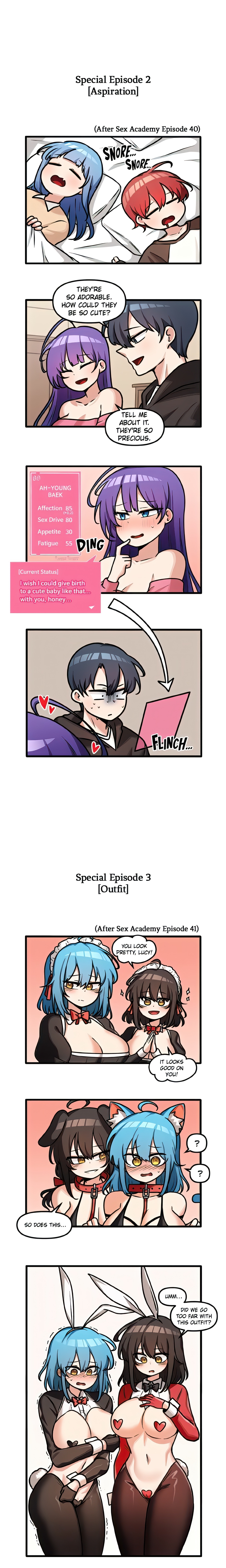 Trapped in a Hentai Game Academy (Official) chapter 54 page 26
