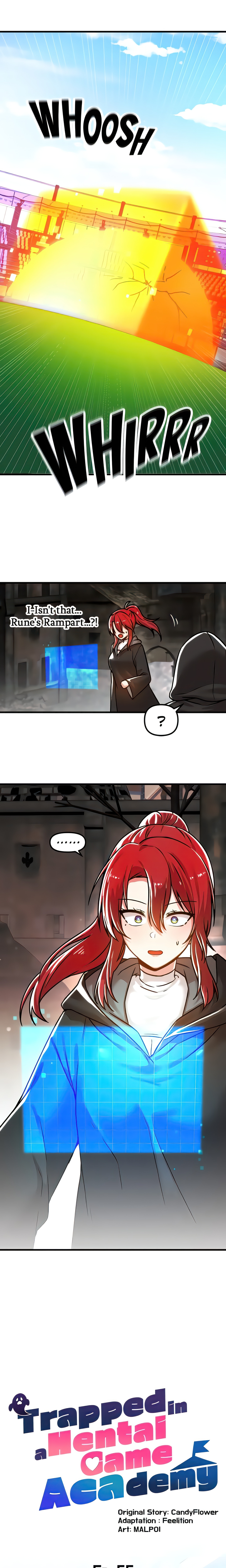 Trapped in a Hentai Game Academy (Official) chapter 55 page 5