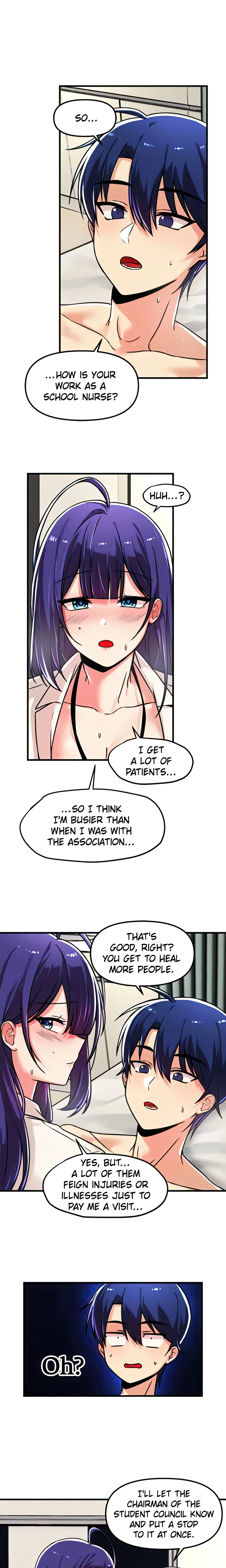 Trapped in a Hentai Game Academy (Official) chapter 56 page 9