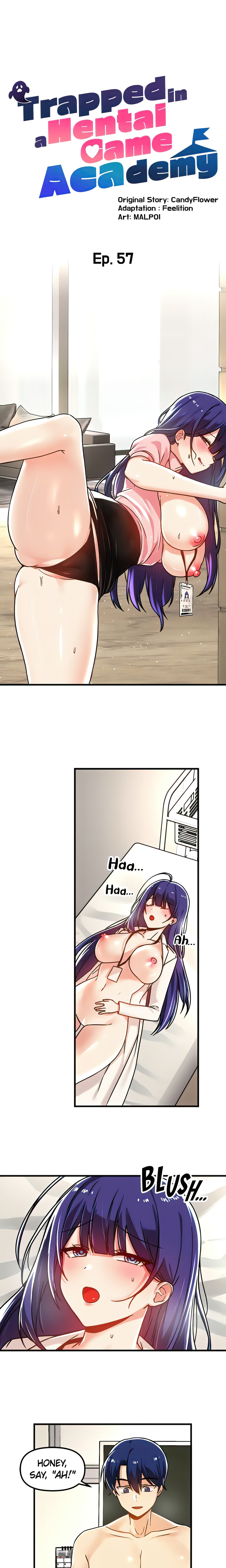 Trapped in a Hentai Game Academy (Official) chapter 57 page 11