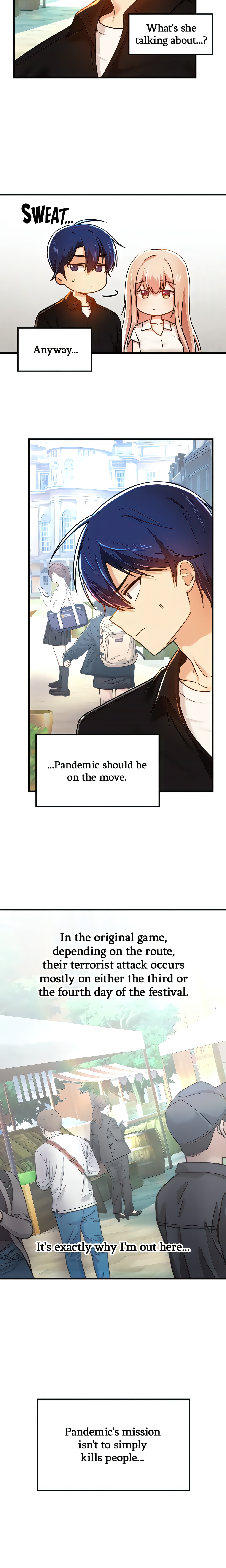 Trapped in a Hentai Game Academy (Official) chapter 58 page 12