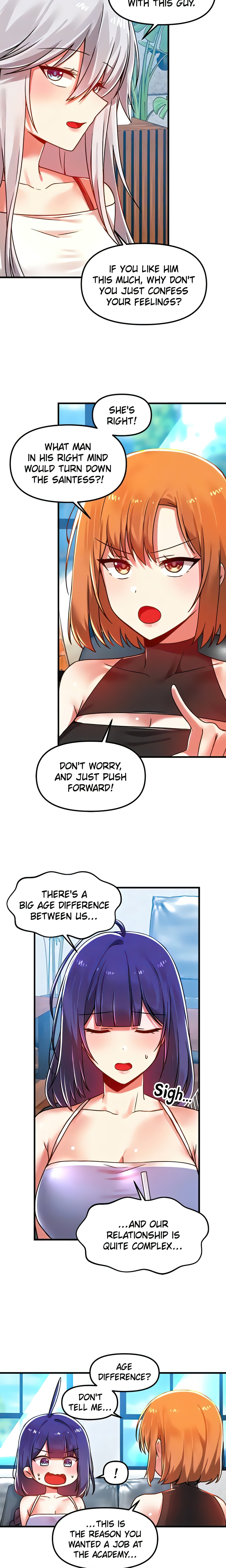 Trapped in a Hentai Game Academy (Official) chapter 59 page 6