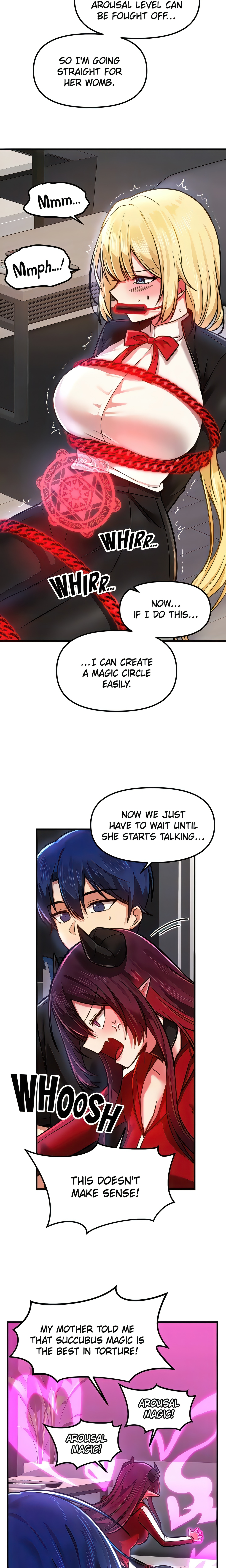Trapped in a Hentai Game Academy (Official) chapter 61 page 8