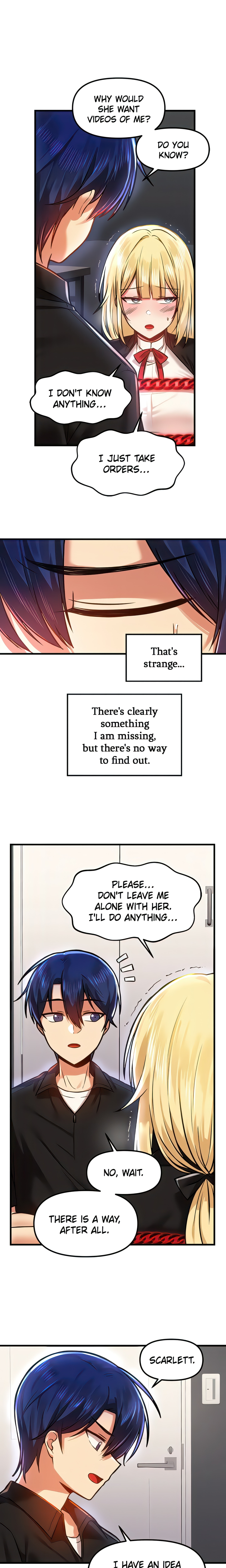 Trapped in a Hentai Game Academy (Official) chapter 61 page 21