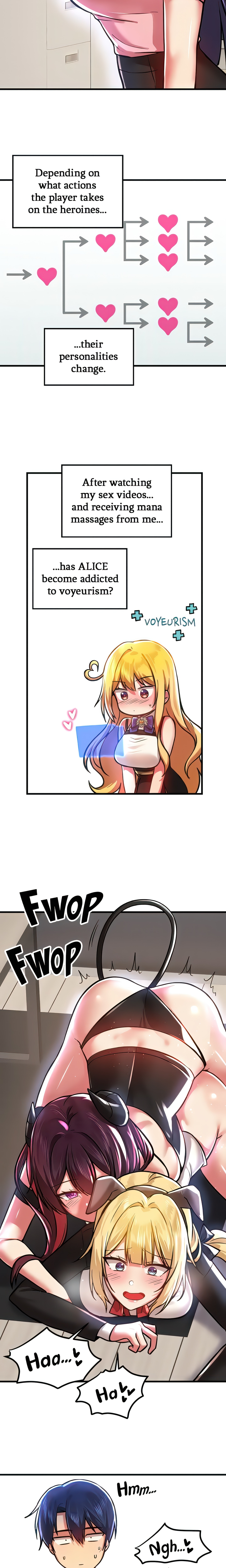 Trapped in a Hentai Game Academy (Official) chapter 62 page 12