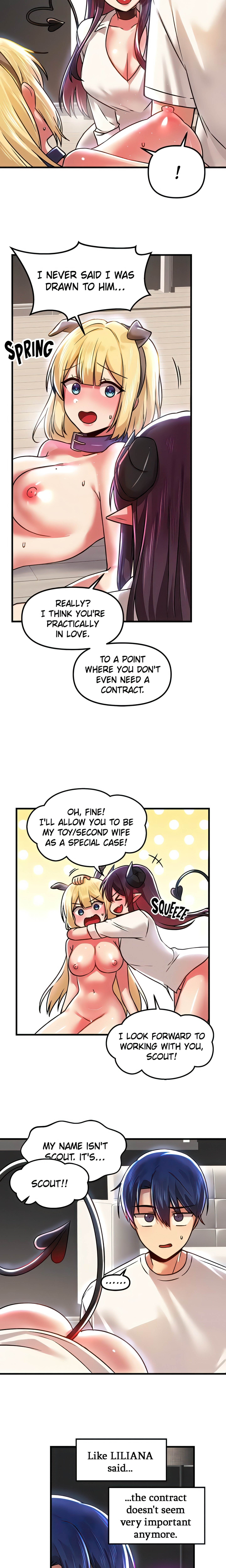 Trapped in a Hentai Game Academy (Official) chapter 64 page 11