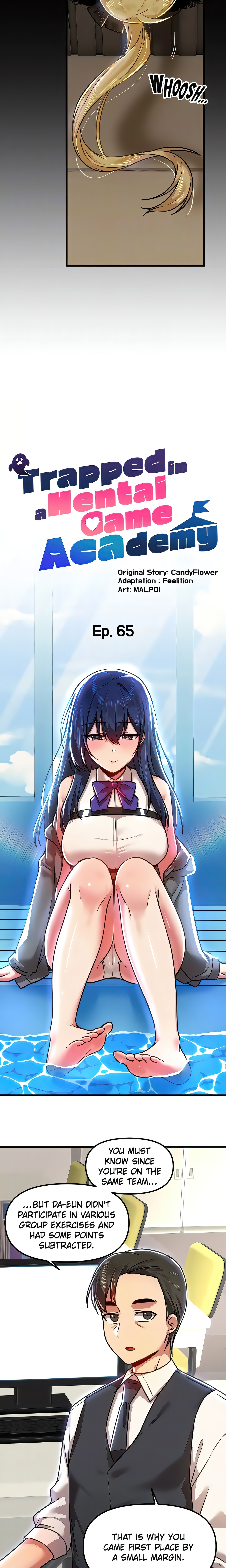 Trapped in a Hentai Game Academy (Official) chapter 65 page 7