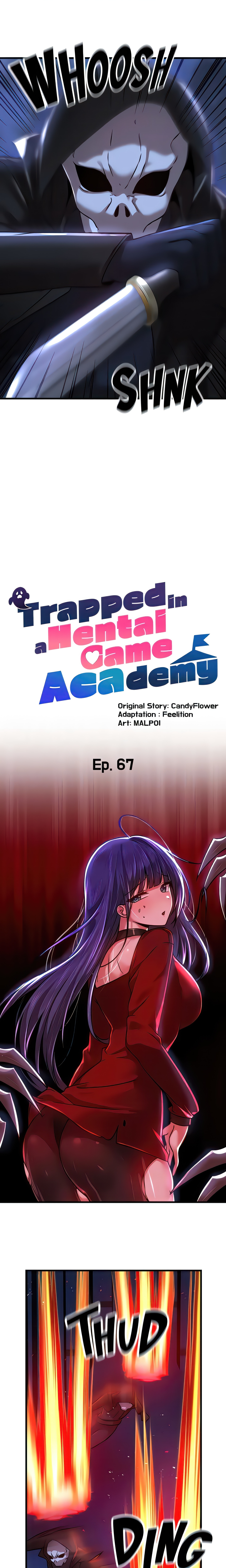 Trapped in a Hentai Game Academy (Official) chapter 67 page 14