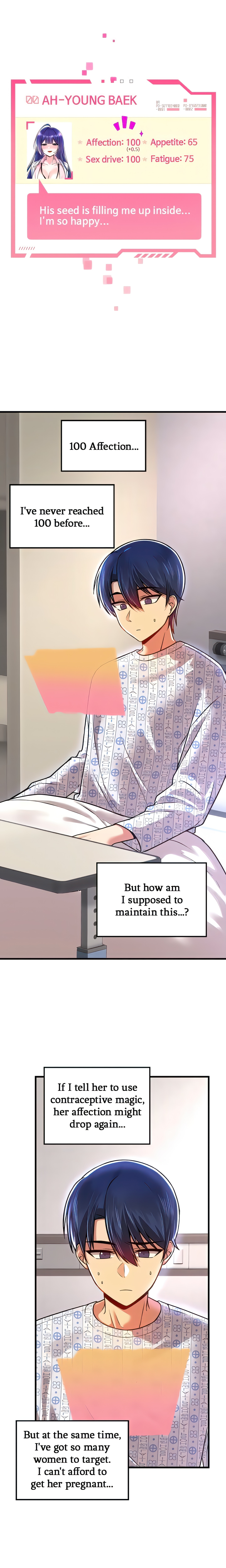 Trapped in a Hentai Game Academy (Official) chapter 69 page 1