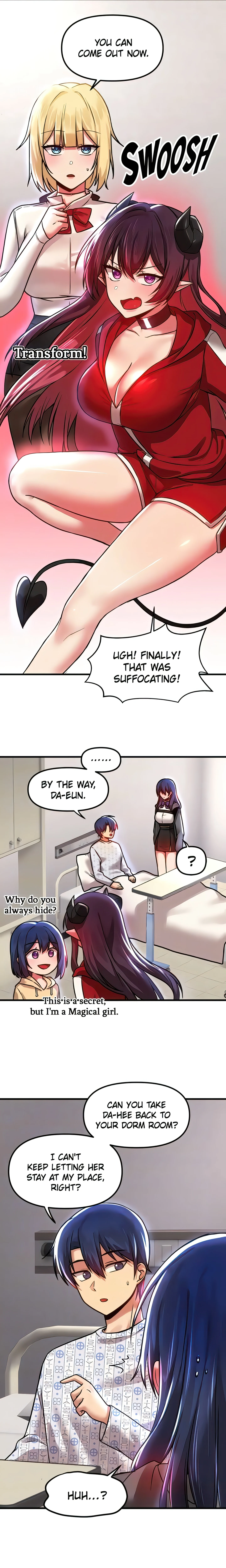 Trapped in a Hentai Game Academy (Official) chapter 69 page 9