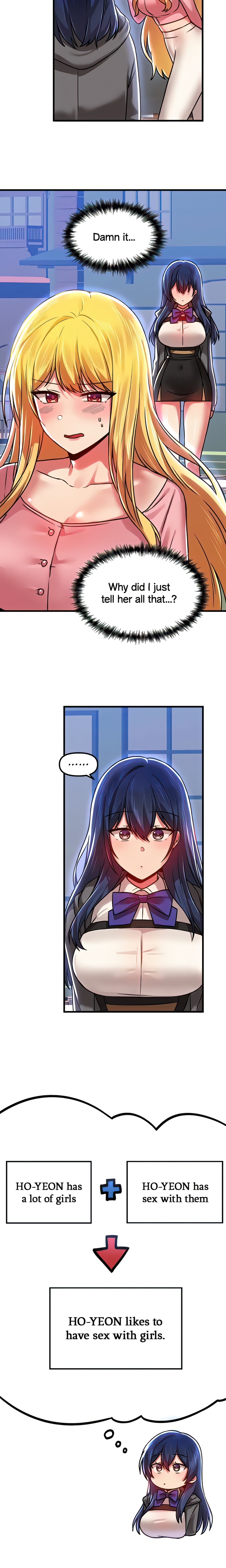 Trapped in a Hentai Game Academy (Official) chapter 69 page 21