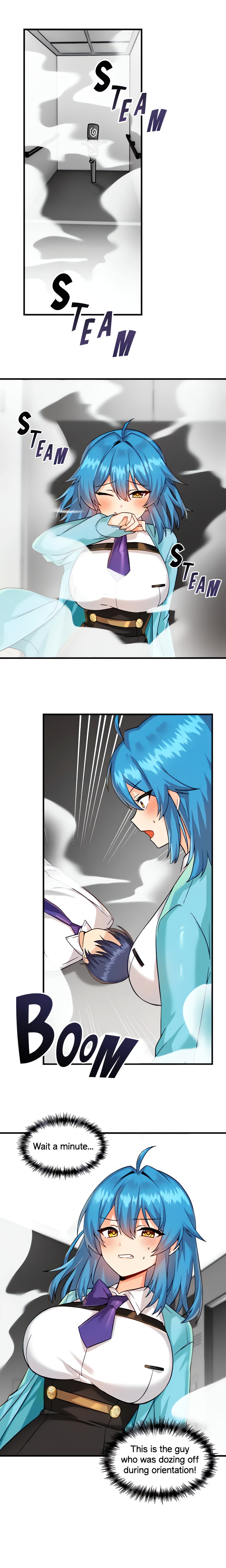 Trapped in a Hentai Game Academy (Official) chapter 7 page 2