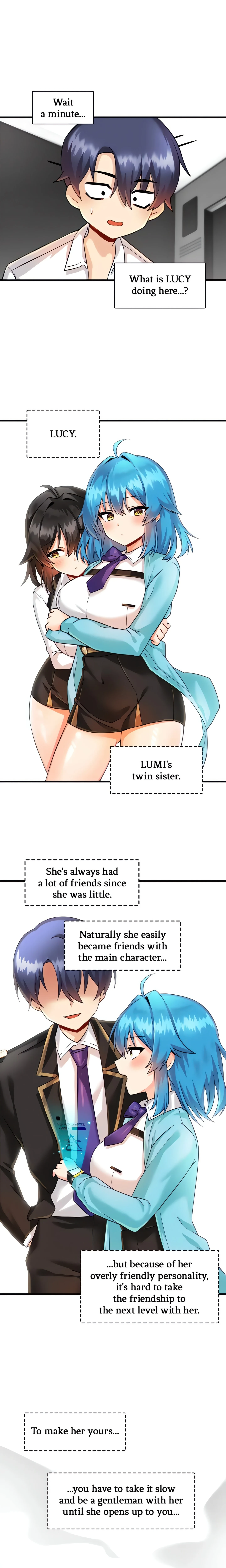 Trapped in a Hentai Game Academy (Official) chapter 7 page 9