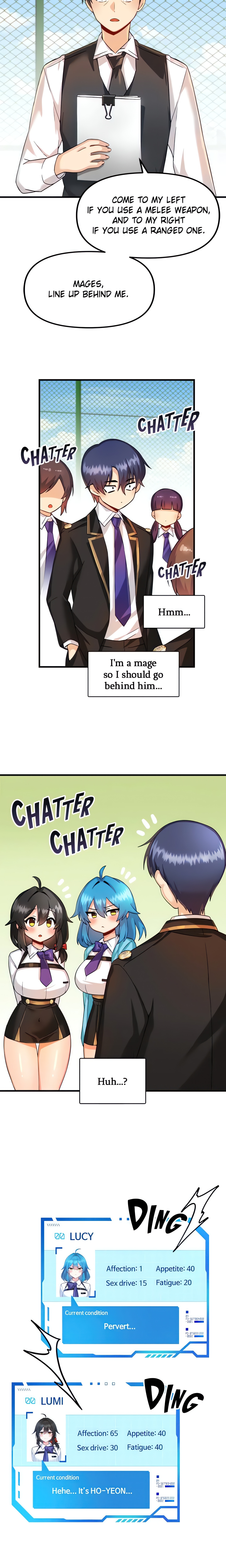 Trapped in a Hentai Game Academy (Official) chapter 7 page 14