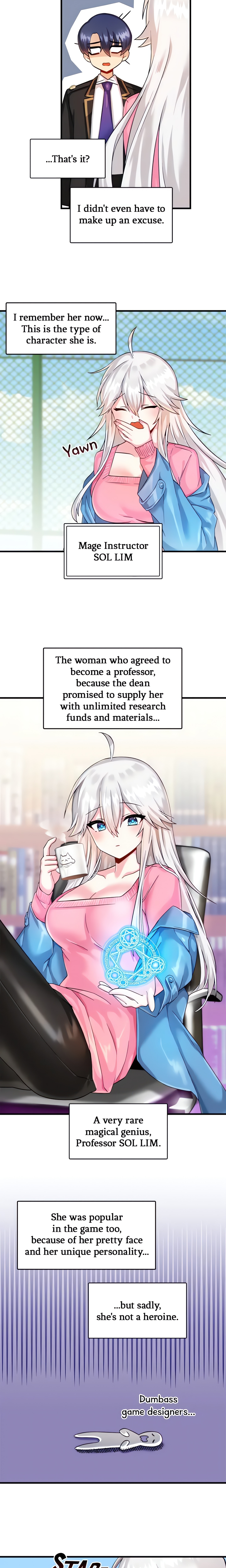 Trapped in a Hentai Game Academy (Official) chapter 7 page 18