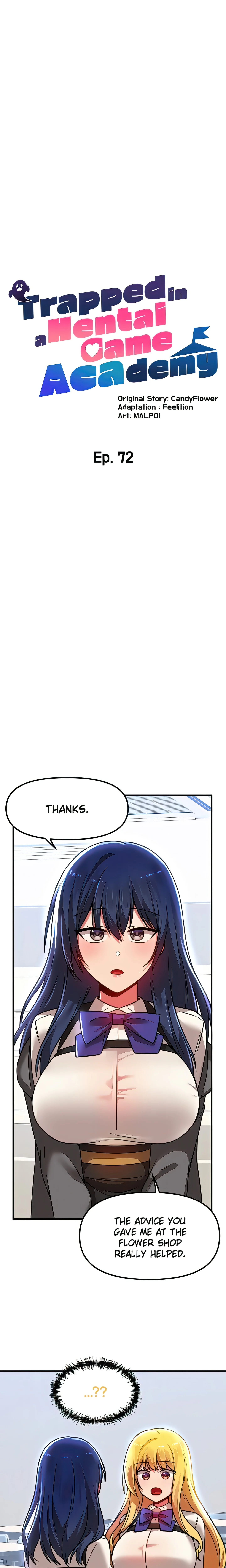 Trapped in a Hentai Game Academy (Official) chapter 72 page 24