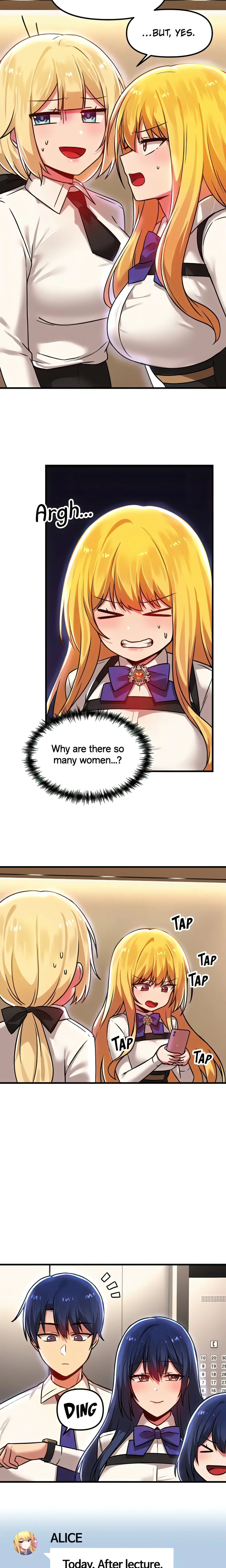 Trapped in a Hentai Game Academy (Official) chapter 73 page 11