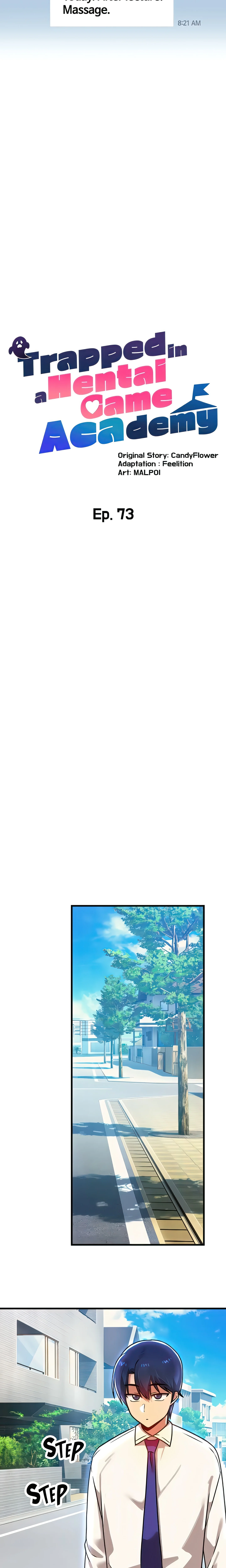 Trapped in a Hentai Game Academy (Official) chapter 73 page 12