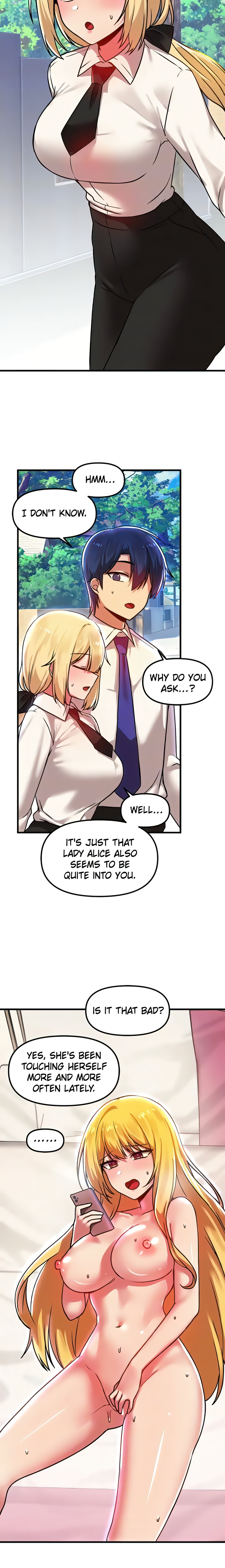Trapped in a Hentai Game Academy (Official) chapter 73 page 15