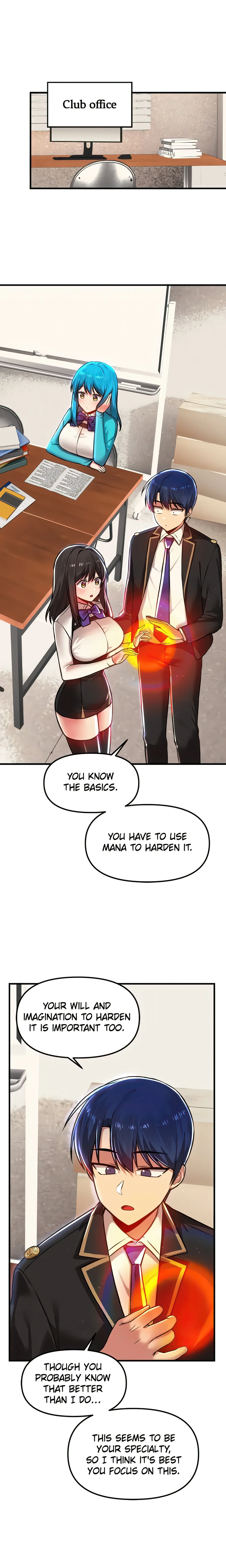 Trapped in a Hentai Game Academy (Official) chapter 77 page 1