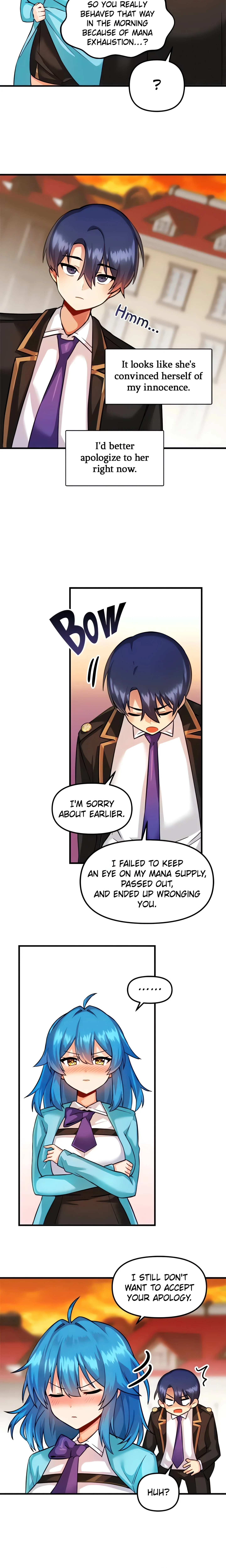Trapped in a Hentai Game Academy (Official) chapter 8 page 4
