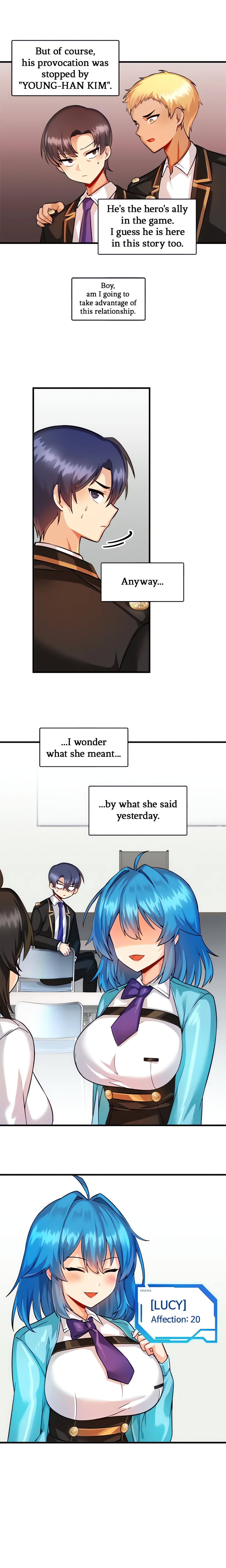 Trapped in a Hentai Game Academy (Official) chapter 8 page 7