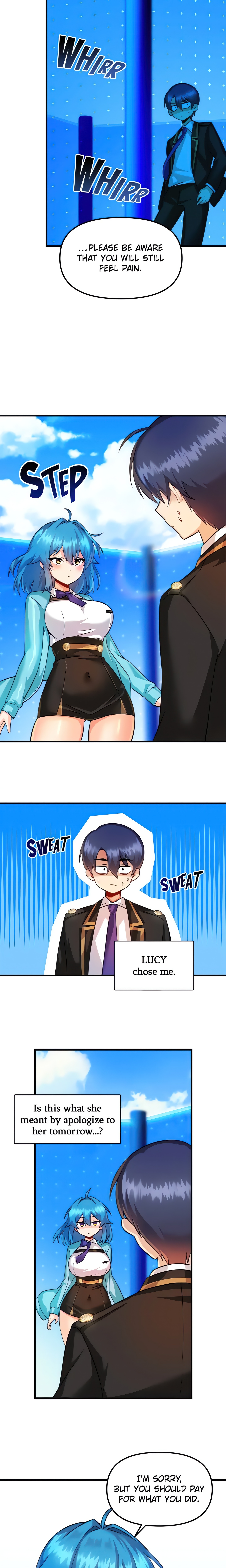 Trapped in a Hentai Game Academy (Official) chapter 8 page 9