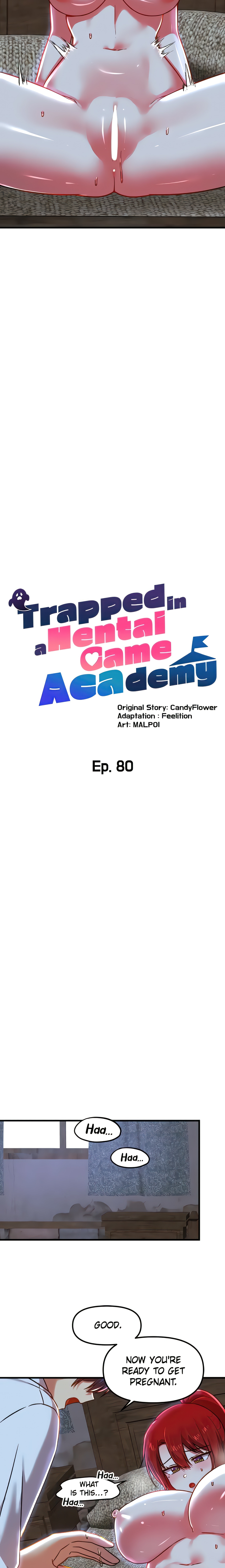 Trapped in a Hentai Game Academy (Official) chapter 80 page 10
