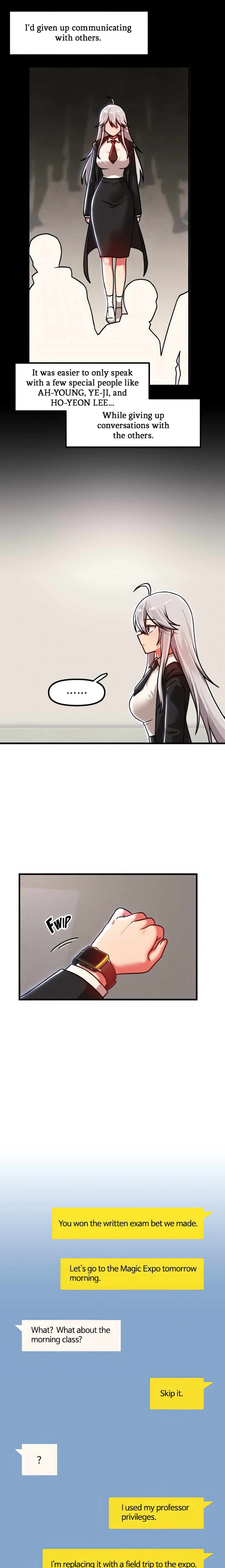 Trapped in a Hentai Game Academy (Official) chapter 84 page 4