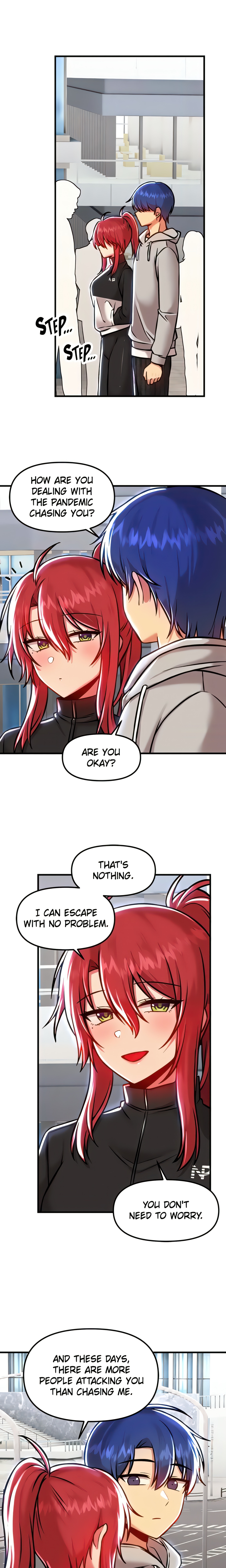 Trapped in a Hentai Game Academy (Official) chapter 90 page 1