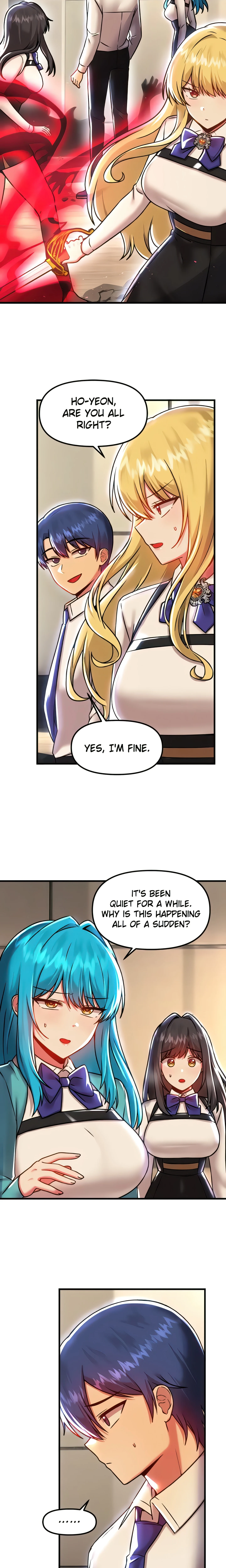 Trapped in a Hentai Game Academy (Official) chapter 91 page 4